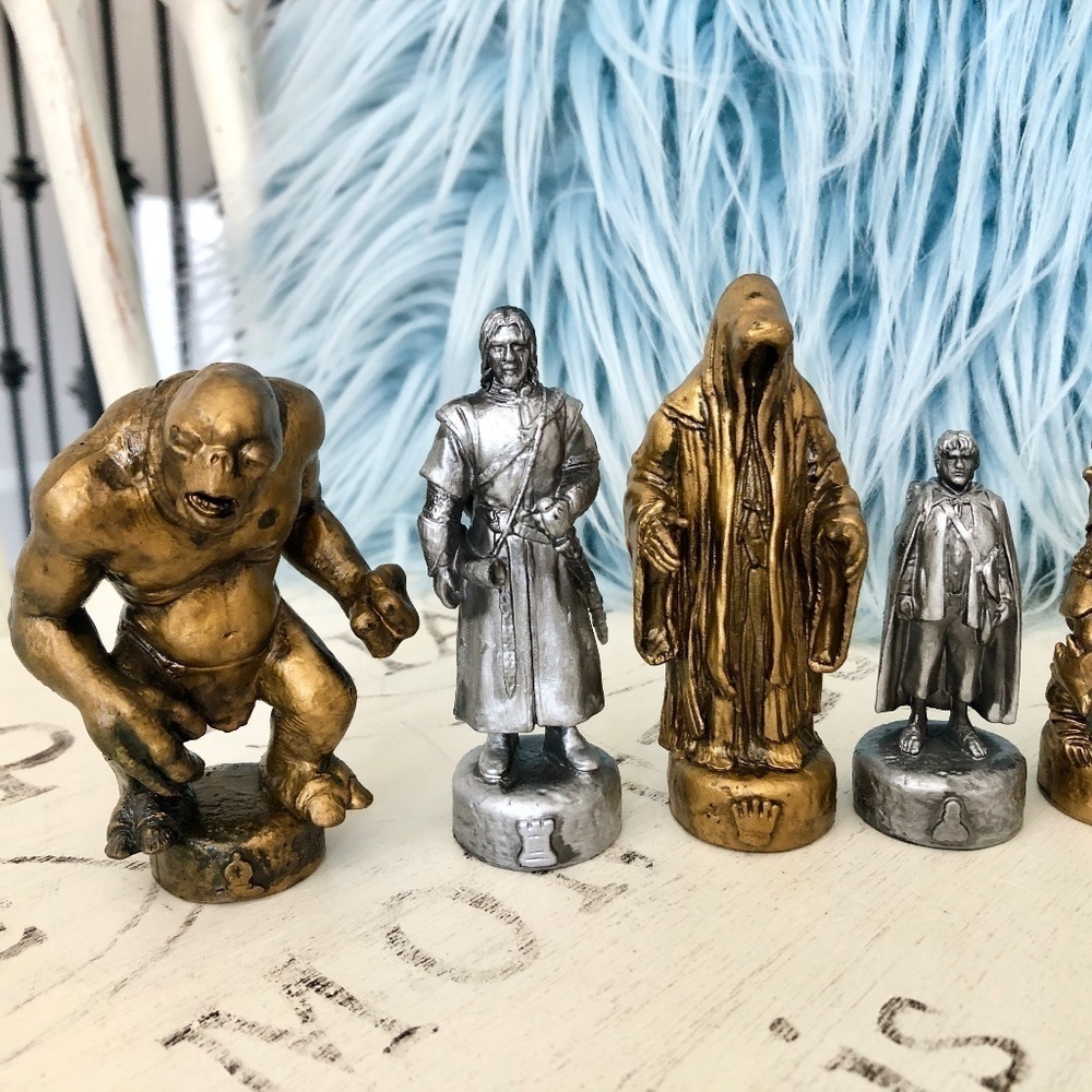 Lord Of The‎ Rings, 2002, Vintage, Chess Set, The Fellowship Of The Rings - Picture 8 of 15